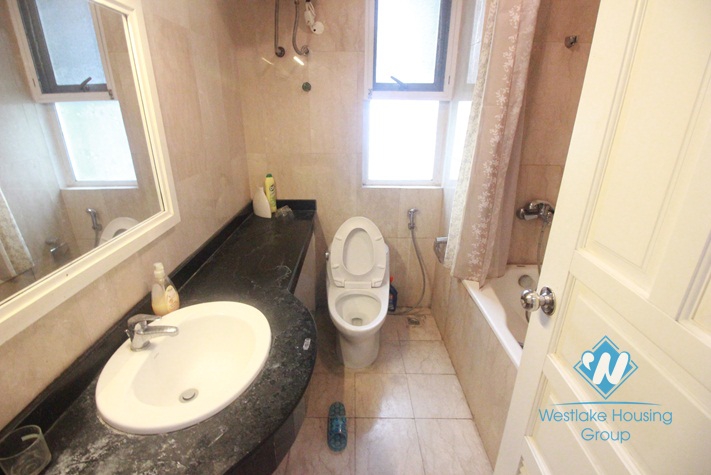 Spacious apartment for rent in P Tower, Ciputra, Hanoi